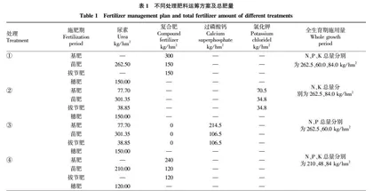 有机肥料替代部分无机肥使用对水稻产量与肥料利用率的影响
