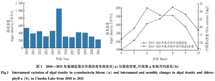 2010—2021年巢湖蓝藻水华暴发的动态变化规律及驱动因素分析