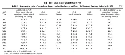 乡村振兴战略视角下山东农村产业融合发展研究