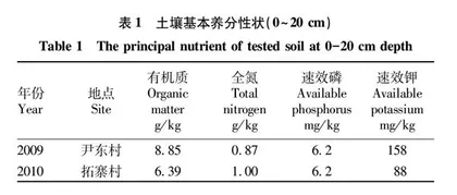 适合老压砂地西瓜生物有机肥筛选