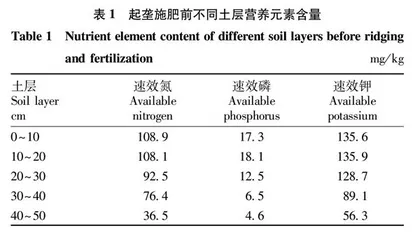 水肥施用方式对土壤氮素迁移和烤烟产质量的影响