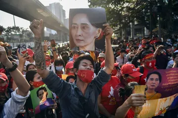 昂山素季被拘,缅甸政局剧变1