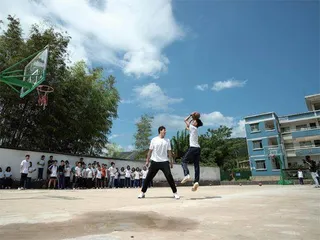 体育支教,冠军来教2
