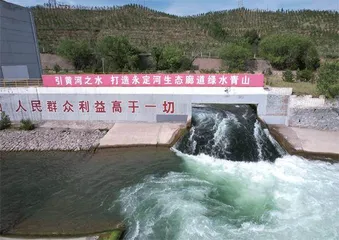 永定河:青绿生金银2