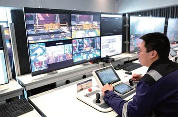 天津港:智慧码头零排放1