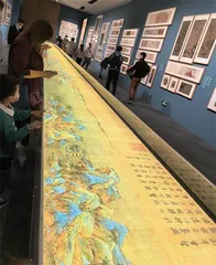 在国博,千年丹青“活起来”1