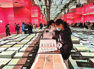 在国博,千年丹青“活起来”2