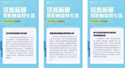 12月,这些新规将影响你我生活1