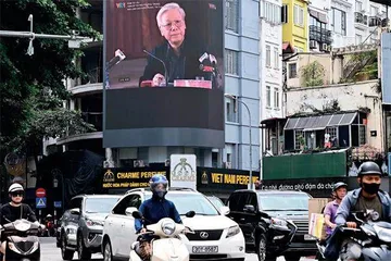 阮富仲逝世