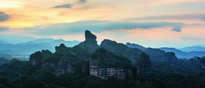 广东韶关丹霞山：大美若丹 霞光万丈3