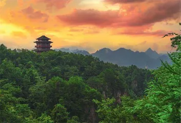 湘西冬日游凤凰　巧搭缆车赏天门10