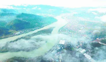 “浙南明珠、滨江小城”—— 温溪