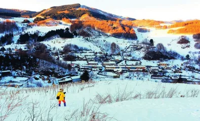 水墨雪村——吉林松岭2