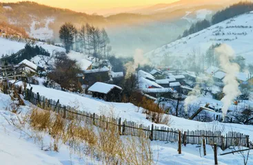 水墨雪村——吉林松岭6