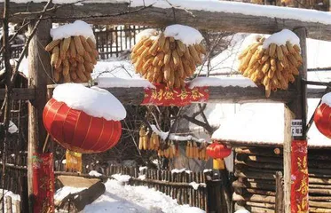 水墨雪村——吉林松岭7