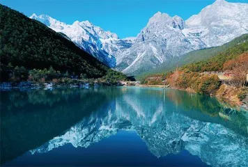 藏在雪山中的白水台与蓝月谷7