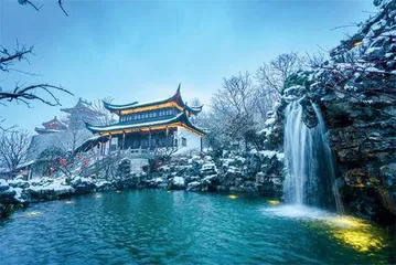 园博园雪景2