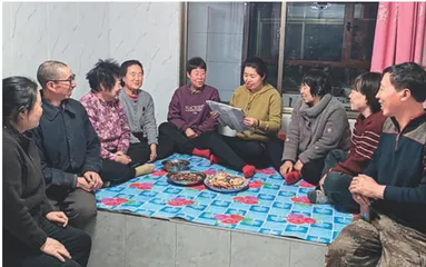 “炕头学堂”成为传递党的声音大课堂
