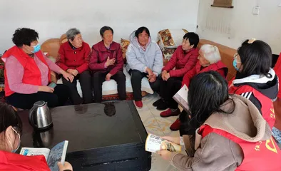  “十五米志愿服务圈”将关爱送到群众家中