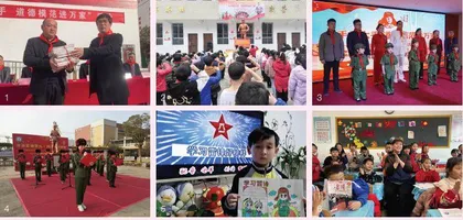 全国新时代雷锋学校开展 “小手牵大手  道德模范进万家”活动