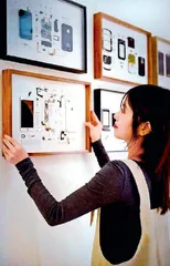 95后女孩成为“拆解装裱师”