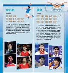 收藏!巴黎奥运会中国队名将与看点3