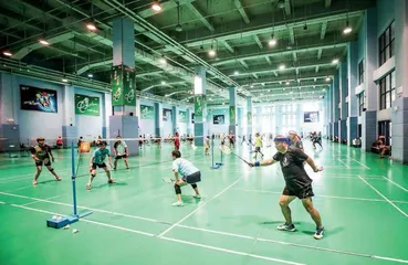 羽毛球,让“上班人”放下了人设包袱1