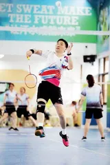羽毛球,让“上班人”放下了人设包袱3