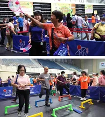 全澳長者運動日體驗運動帶來的樂趣