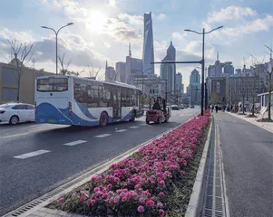 上海,30年公交出行大变1