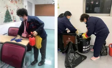 上外保洁员：封闭期间每天都像在“打仗”