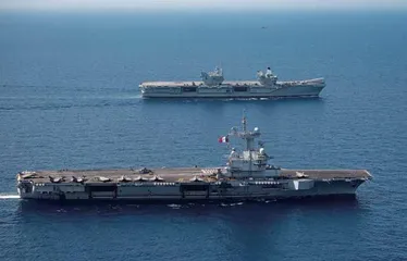 各国航母扎堆南海,意欲何为2