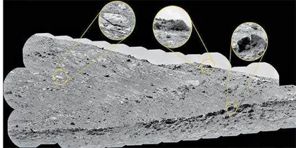 美国宇航局的好奇号发现⽕星过去有⽔的惊⼈线索3