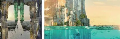 科幻之城?沙特计划建造⼀座⼀百七⼗公⾥⻓的“线性城市”8