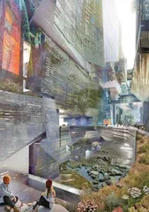 科幻之城?沙特计划建造⼀座⼀百七⼗公⾥⻓的“线性城市”11