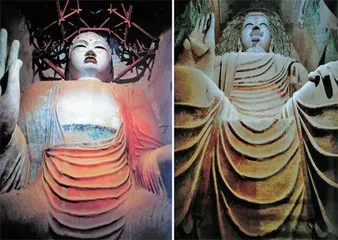 莫⾼窟极盛时期的彩塑有多精美13