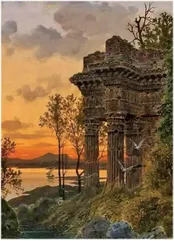 将建筑与风景结合在一起的诗意画家3