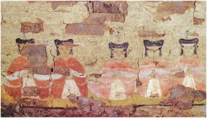历代墓室壁画9