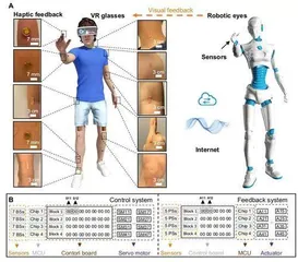 电子皮肤作为人机交互界面的机器人VR真实再现触觉感知，助力元宇宙现实落地