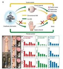 电子皮肤作为人机交互界面的机器人VR真实再现触觉感知,助力元宇宙现实落地4