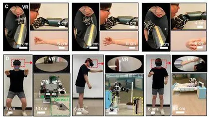 电子皮肤作为人机交互界面的机器人VR真实再现触觉感知,助力元宇宙现实落地5