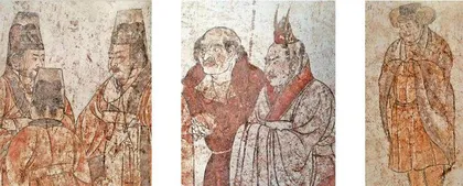 盛唐气象:章怀太子墓壁画全图4