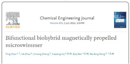 香蕉叶化身机器人?合成新型基于生物质微导管的微米机器人1