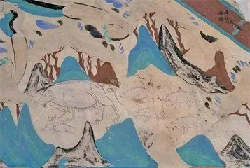 敦煌壁画⾥的“动物世界 ”3