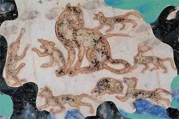 敦煌壁画⾥的“动物世界 ”11