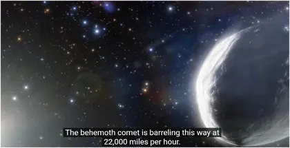 五百万亿吨的彗星正向太阳接近有望加深对奥尔特云了解3