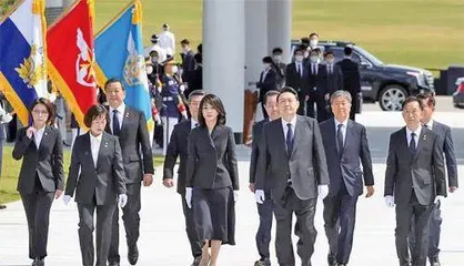 韩国总统夫妇尹锡悦、金建希的日常5