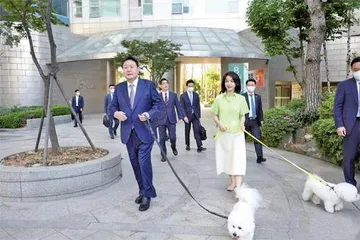 韩国总统夫妇尹锡悦、金建希的日常17