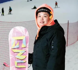 突然拐进雪道的南方人1