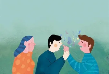 当他刺伤了外国人之后